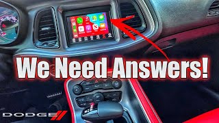 WTF Is Going On With Apple CarPlay And The 7 inch Uconnect Screen Android Auto Is Much Better [upl. by Einnaj]