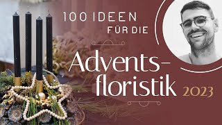 Der Deutsche Meister zeigt tolle Adventsfloristik und 3 Fehler die fast jeder macht [upl. by Norma]