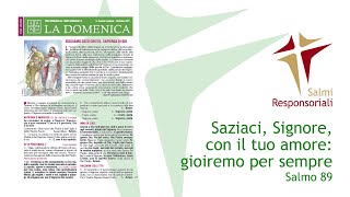 XXVIII Domenica del Tempo Ordinario  anno B  foglietto la Domenica [upl. by Ylicic]