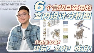 必须要看！6种高级且实用室内设计分析图 [upl. by Akialam]