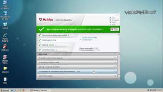 McAfee Internet Security 2012  Teste Test CC [upl. by Niliac]