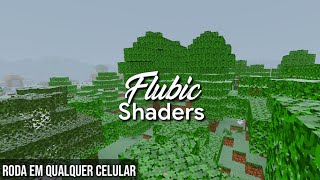 🌿Flubic Shaders Gama Baja 60Fps Ultra Realista para Minecraft PE 118  MCPE  Chuva Realista [upl. by Llehsram836]