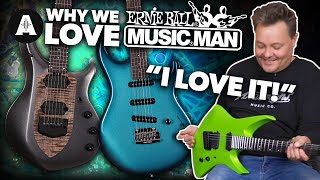 Music Man USA  Why We Love Music Man Guitars [upl. by Ransome95]