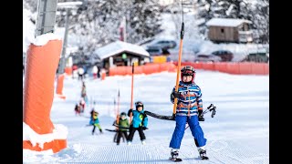 Kolsassberglift  Schlepplift Kindergelände Skischule Skiverleih [upl. by Pachston]