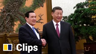 President Xi Jinping meets Taiwan’s Ma Yingjeou in historic talks in Beijing [upl. by Honoria]