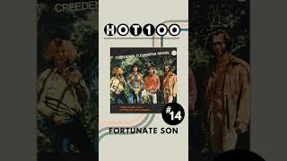 OnThisDay in 1969 CCRs quotFortunate Sonquot peaked at No 14 on the Billboard Hot 100 Chart shorts [upl. by Burt]