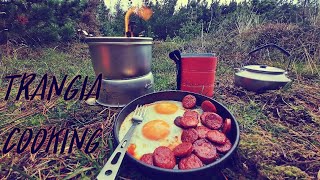 Trangia Cooking  Camping Cooking Breakfast [upl. by Giesecke]