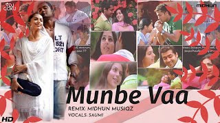 Munbe Vaa Cover Song Remix  Saumi  MiDhuN Musiqz [upl. by Acihsay]