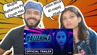 Ballerina Official Trailer Reaction  ballerina  ballerinatrailer  From the world of john wick [upl. by Alair]