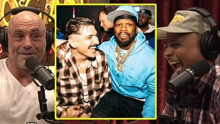 Andrew Schulz Brought Out 50 Cent In New York  Joe Rogan amp Deric Poston [upl. by Nirek]