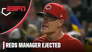 Reds manager David Bell GETS FIRED UP amp EJECTED after argument with umpire 🗣️  ESPN MLB [upl. by Domineca621]