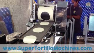 C9000 Corn Tortilla Machine and dough feeder [upl. by Siubhan]