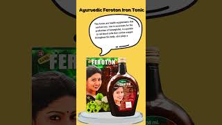 Ayurvedic feroton iron tonic benefits  best ayurvedic iron amp vitamin tonic in india fayda herbs [upl. by Kubiak]