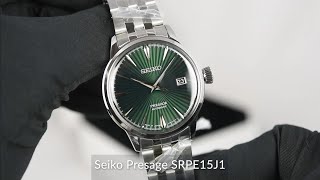 Seiko Presage SRPE15J1 [upl. by Ayouqes]