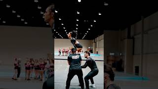 She can fly in slow motion cheer fitness acro [upl. by Bunnie]