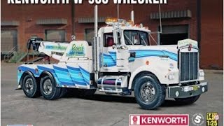 How to Build the Kenworth W900 Wrecker 125 Scale Revell Model Kit 852510 Review [upl. by Arimas]