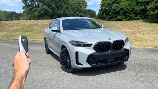 2025 BMW X6 xDrive40i Start Up Exhaust Test Drive Walkaround POV and Review [upl. by Monahan]