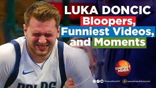 Luka Doncic Best Bloopers Funniest Videos and Moments  NBA Referee Ashley Im FoulInLove With You [upl. by Hannon]