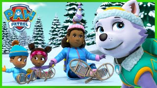 Everest saves Mayor Goodway and the Kids on a snowy mountain and more PAW Patrol Episode Compilation [upl. by Yesrej569]