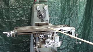 CLAUSING Milling Machine Tips 502 pt 7 tubalcain CONTROLS [upl. by Sekofski618]