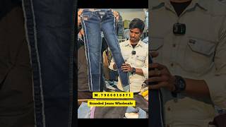 Branded Jeans Wholesale Market jeans wholesale market [upl. by Aneeled]