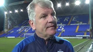 Glyns interview after defeat at Tranmere [upl. by Angelle]