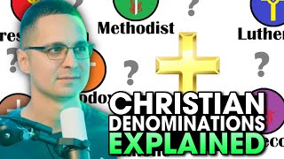 All Christian denominations explained in 12 minutes Reaction [upl. by Yekcim57]