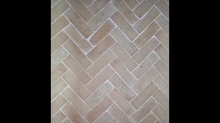 Zellige Tile Installation  Tips amp Tricks grouting the unglazed Terracotta Tile [upl. by Atik]