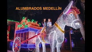 Alumbrados Medellín Colombia Diciembre 2022 medellin medellincity medellinantioquia navidad [upl. by Annaert834]