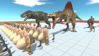 Crixus the Gaul Army vs Every Faction  Animal Revolt Battle Simulator [upl. by Aliuqaj]