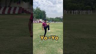 YoYo Test Clear Krne Me Nikla Paseena 🥲 minivlog tranding shorts short cricket vlog vlogs [upl. by Attenal]