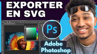 Comment Exporter En SVG Sur Photoshop  En 2025 [upl. by Atilamrac101]