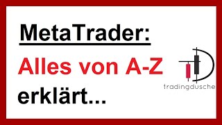 Daytrading MetaTrader für Anfänger Alle Einstellungen erklärt deutsch [upl. by Beeson]