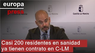 Casi 200 residentes en sanidad ya tienen contrato en CLM [upl. by Nolram679]