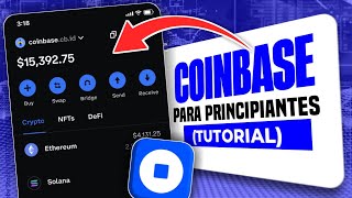 COINBASE TUTORIAL PARA PRINCIPIANTES [upl. by Elicul]