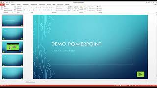 Kiosk Mode in PowerPoint [upl. by Ecirtra]