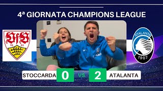 VITTORIA STELLARE‼️⚡️live reaction⚡️StoccardaAtalanta championsleague lookman zaniolo [upl. by Olenta]