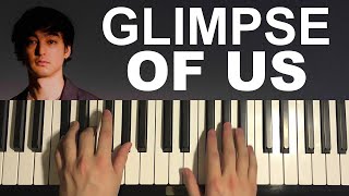 Joji  Glimpse of Us Piano Tutorial Lesson [upl. by Primrose960]