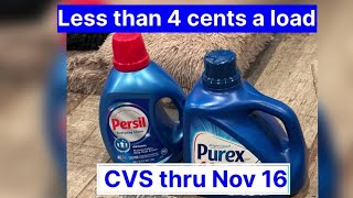 CVS W😁W Great Savings on Laundry thru Nov 16th [upl. by Norat92]