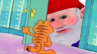 Garfield gets Gnomed GNOMING THE VIEWS AS USUAL [upl. by Outhe]