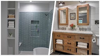 75 Gray Shiplap Wall Bathroom Design Ideas Youll Love 🌈 [upl. by Bentlee843]