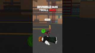 NEW mm2 Gun Troll 😲 roblox mm2 memes robloxshorts robloxedit funny [upl. by Pawsner]