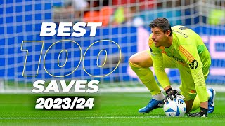 Best 100 Goalkeeper Saves 202425 HD [upl. by Yllier537]