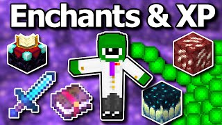 Fastest Ways To Get XP amp Enchants in Minecraft [upl. by Aseiram]