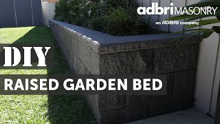 DIY Raised Garden Bed Howto Video  Versawall® Retaining Wall Blocks by Adbri Masonry [upl. by Mossberg620]