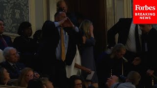 BREAKING NEWS Heckler Forced To Leave State Of The Union After Screaming At Biden [upl. by Hecker640]