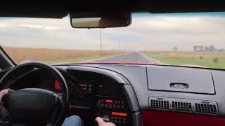 1993 C4 Corvette ZR1  Giving the DOHC LT5 some exercise at 7000 rpm [upl. by Derag]