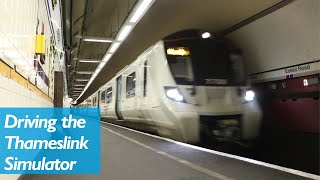 Driving The Thameslink Simulator [upl. by Nnylyma]