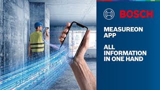 Introducing Bosch MeasureOn App [upl. by Yatnuahs963]