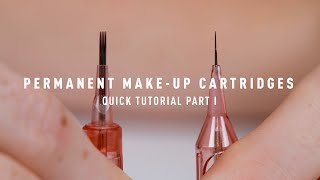 Permanent MakeUp Cartridges  Quick Tutorial Part I [upl. by Tempa]